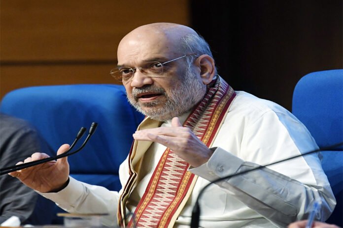 Amit Shah presented his 100-day report card
