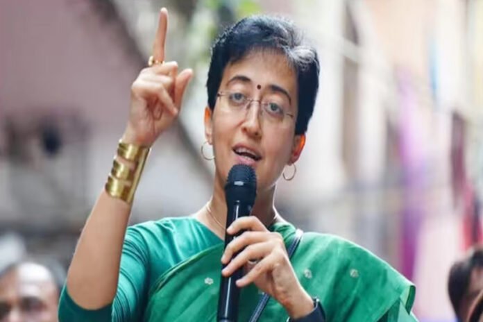 Atishi took oath as Chief Minister
