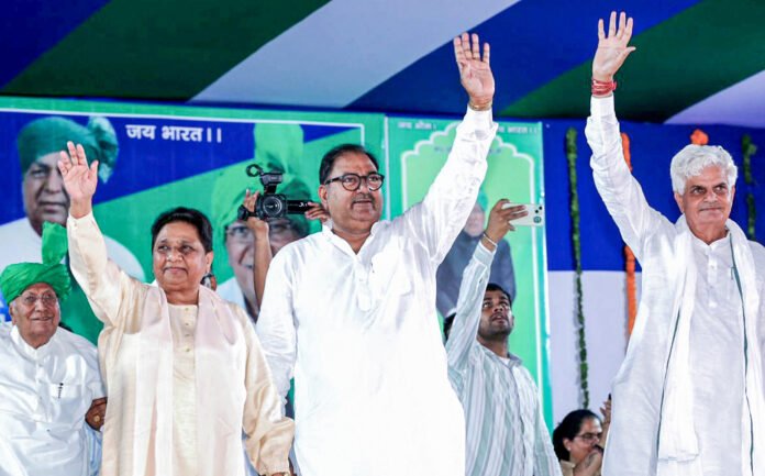 Mayawati's rallies will harm Congress
