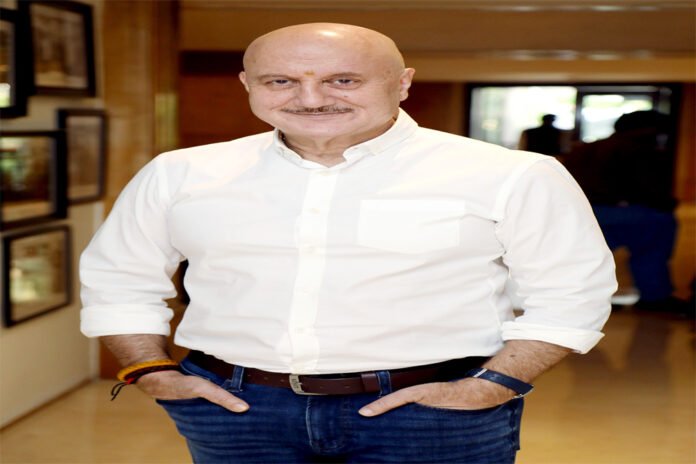 Anupam Kher remembers 40 years of cinematic journey
