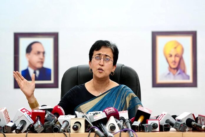 Atishi got the bungalow back
