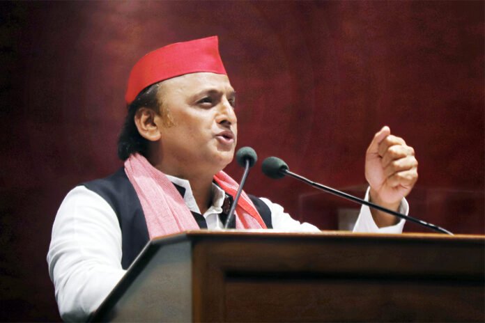 BJP was losing Milkipur in its internal survey: Akhilesh Yadav
