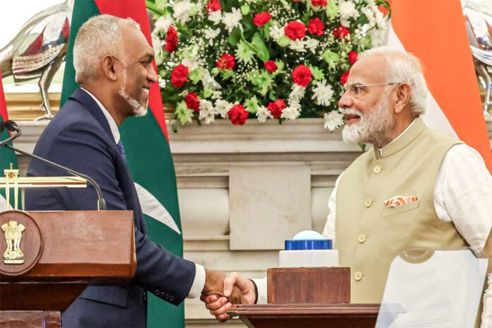 Bilateral talks between Modi and Muizzu
