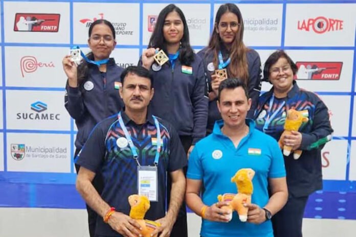 Divanshi won second gold
