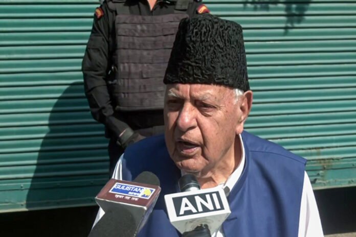 Farooq Abdullah angry at Pakistan
