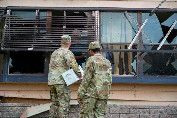 Florida Guard provides supplies for storm-ravaged senior communities

