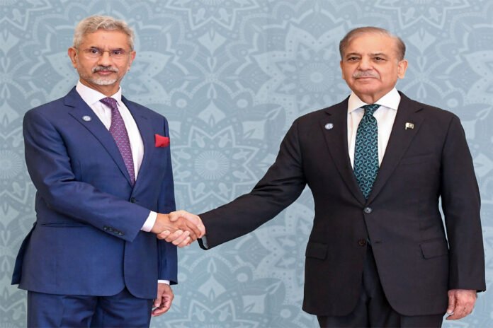 SCO meeting: Shahbaz Sharif welcomes Jaishankar
