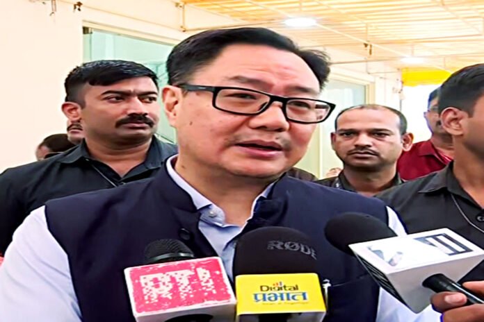 Why did Congress not honor Baba Saheb with Bharat Ratna: Kiren Rijiju
