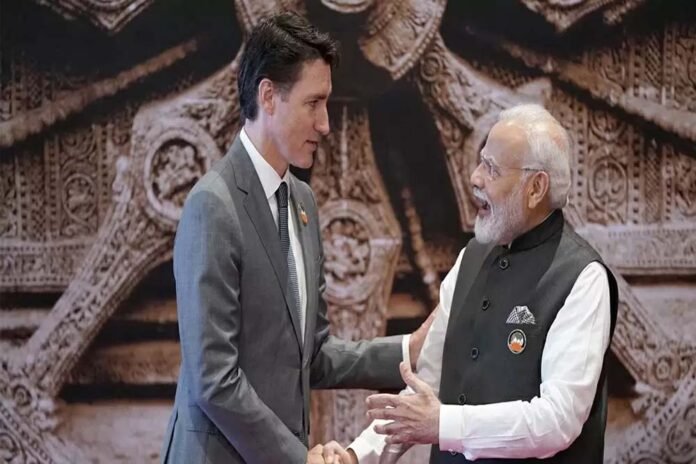 India expressed displeasure with Canada
