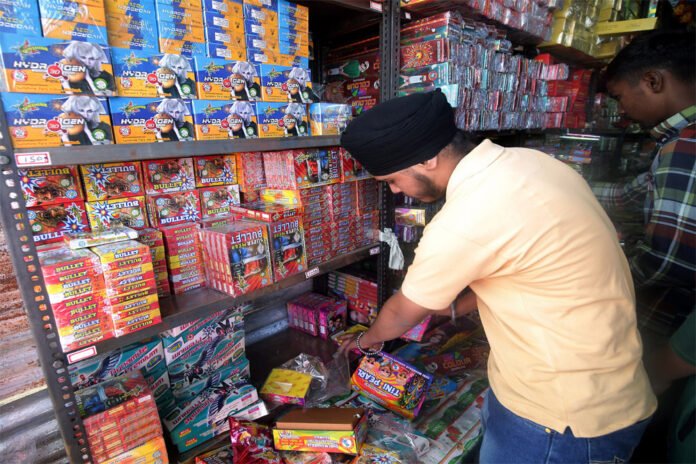 Suggestion of ban on firecrackers in Delhi throughout the year
