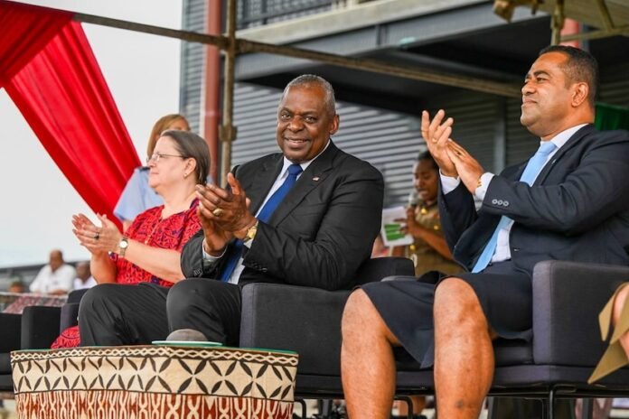 US Defense Secretary Austin made his first visit to Fiji

