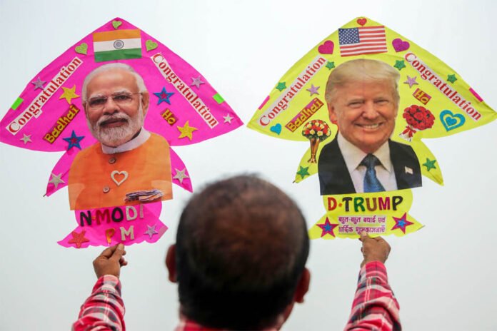 What is India happy about Trump?
