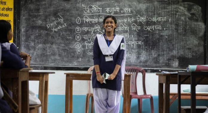 India: Support from UNICEF project for a brighter future for girls

