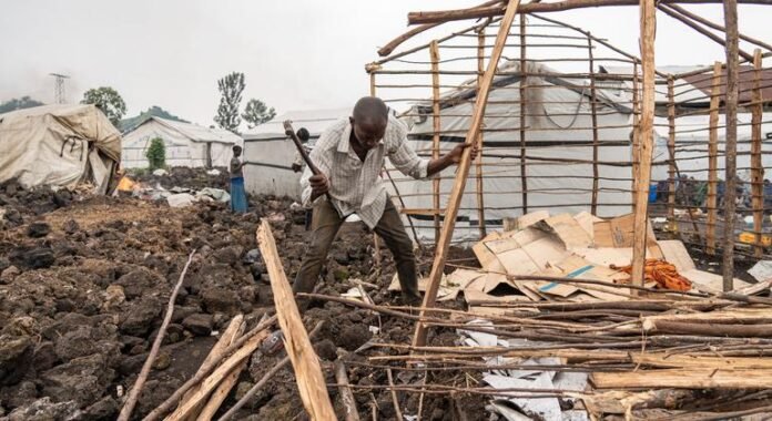 DRC's people, overwhelmed in displaced hunger and insecurity, fearing back home

